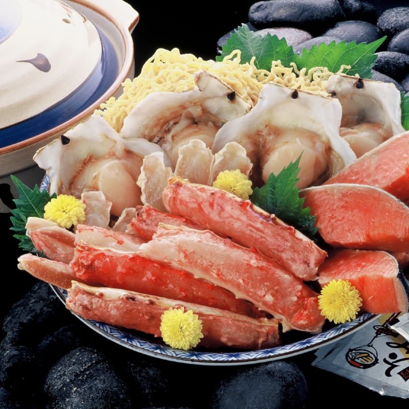 –　海鮮かに鍋セット（3-4人前）冷凍　マリン北海道のカニ通販